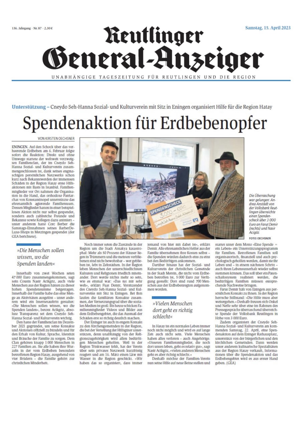 Spendenaktion Bild 2